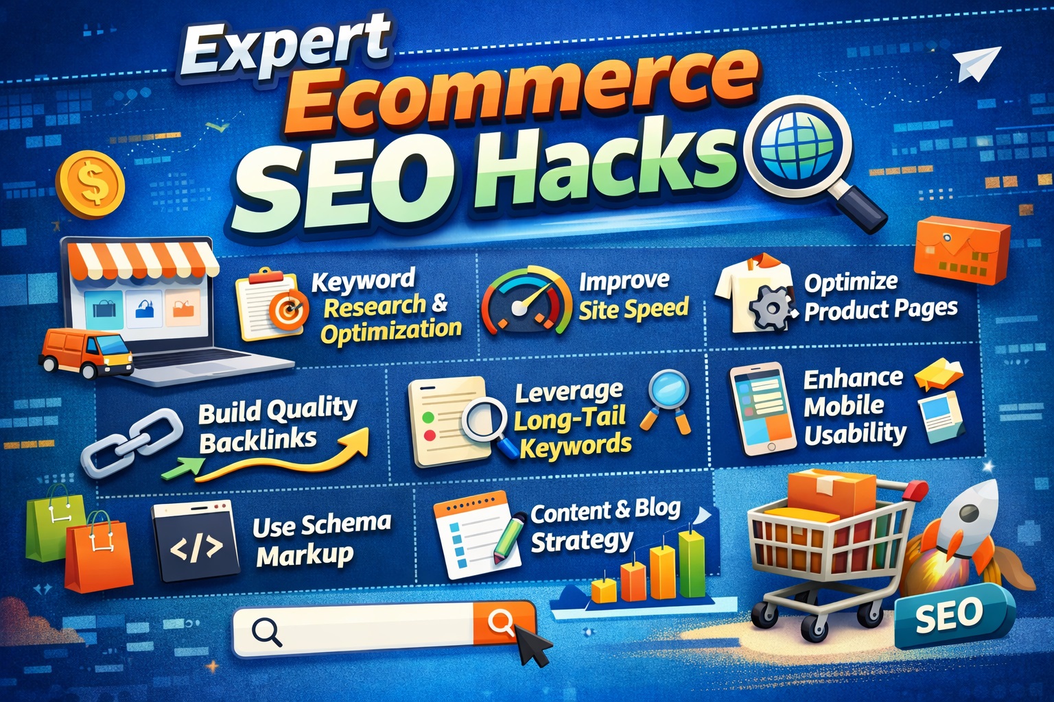 Expert Ecommerce SEO Hacks